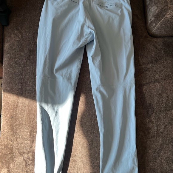 Men’s Lululemon Slim-fit Trousers 34 by 34 (light blue) - Picture 3 of 3
